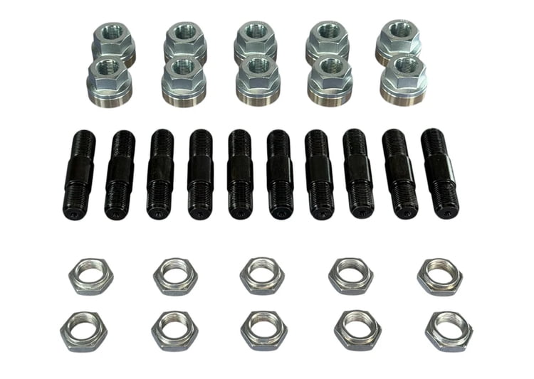Drive Studs 11/16" dia. (Complete set) A=2-7/8" B=7/8" C=1-3/16" D=13/16"