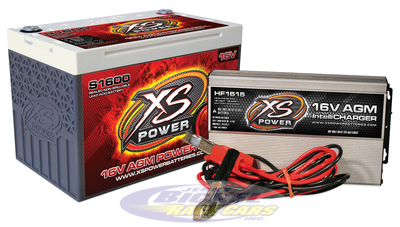 XS Power 16 Volt Battery S1600 Charger HF1615 Combo