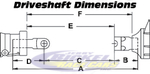 Driveshaft Dimension Chart