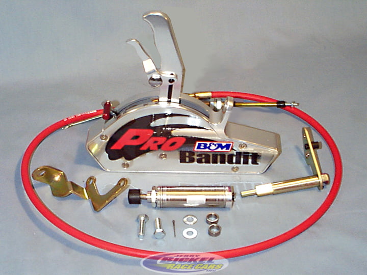 B&M Shifter Package (Stealth Grip Handle) 81111-KIT (6 PC.)