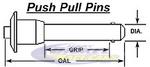 Push Pull Pins JBRC036D