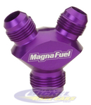 Specialty Fuel Fittings Y, 6AN Single, 6AN Dual