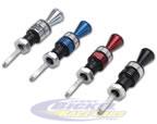 Anchor-Tight Locking Trans Dipstick 3" Direct Mount For Powerglide (Brite)
