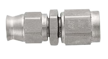 -3 PTFE Straight Hose End - Steel
