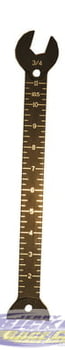 10.5 Wheelie Bar Ruler & 3/4" Adjuster Wrench JBRC4096