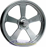 American Trakstar 15 X 3.5 Front Wheel Black Chrome (Anglia) AR48053ABC