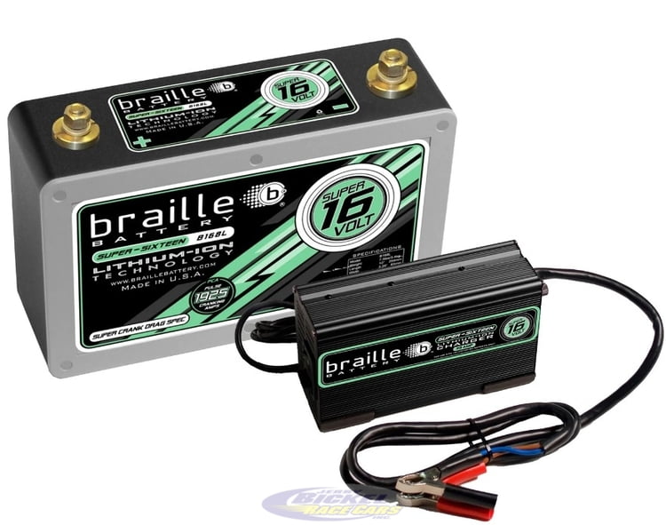BLACK FRIDAY SPECIAL Braille Super 16 Volt Lithium Battery Combo B168LC-SD
