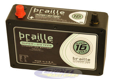 Braille Super 16 Volt Lithium Battery B168L-SD