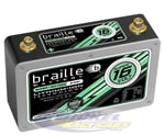 16 Volt Lithium Ultra Lite Batterys and Chargers Braille Super 16 Volt Lithium Battery B168L-SD