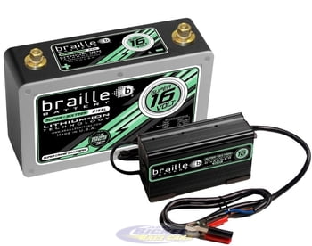 BLACK FRIDAY SPECIAL Braille Super 16 Volt Lithium Battery Combo B168LC-SD