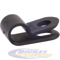 3/8" Black Nylon Cable Clamp