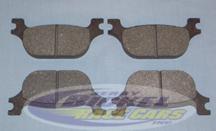 Mark Williams Steel Brake Pads for JBRC Strut