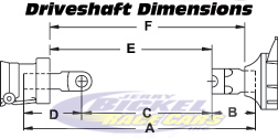 Driveshaft Dimension Chart