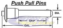 Push Pull Pins JBRC-037G