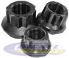 12 pt Hardened Non-lock Nut (3/8" x 24)