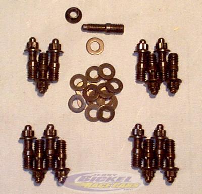 Header Studs 1001402 SBC (12 Studs, Wahsers and Nuts)
