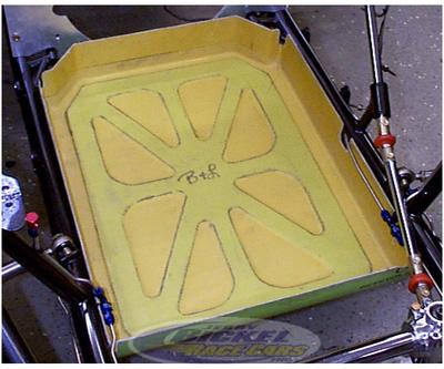 Engine Oil Containment Pan (Carbon Fiber Diaper) NHRA accepted