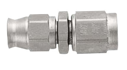 -3 PTFE Straight Hose End - Steel