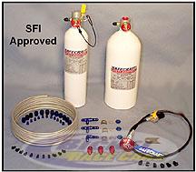 Fire Suppression Systems - JBRC Pro Kits (pull cable) Dual 10# JBRC5035D