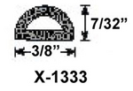 Trim-Lok D Shape Thin W/S