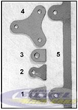 #1 Tab 3/16 Hole Window Mounting Tab